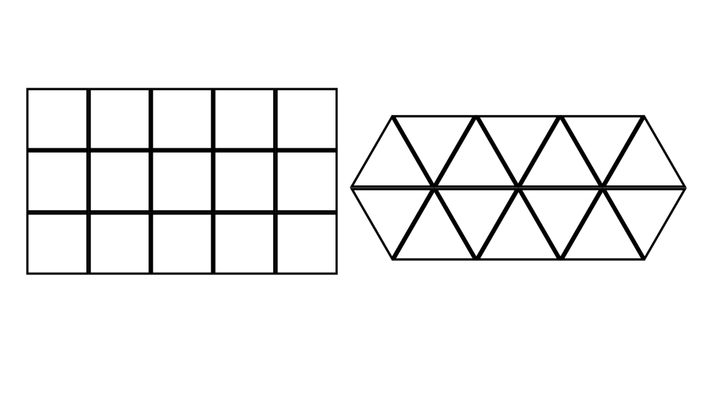 Triangles and Squares - Honeycomb - Curious Hats